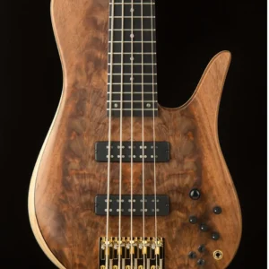 Fodera Crotch Walnut Imperial 5 Elite Walnut