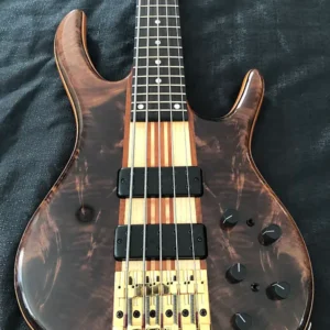 Ken Smith BSR-5 Black Tiger Elite 7 piece Bubinga Neck