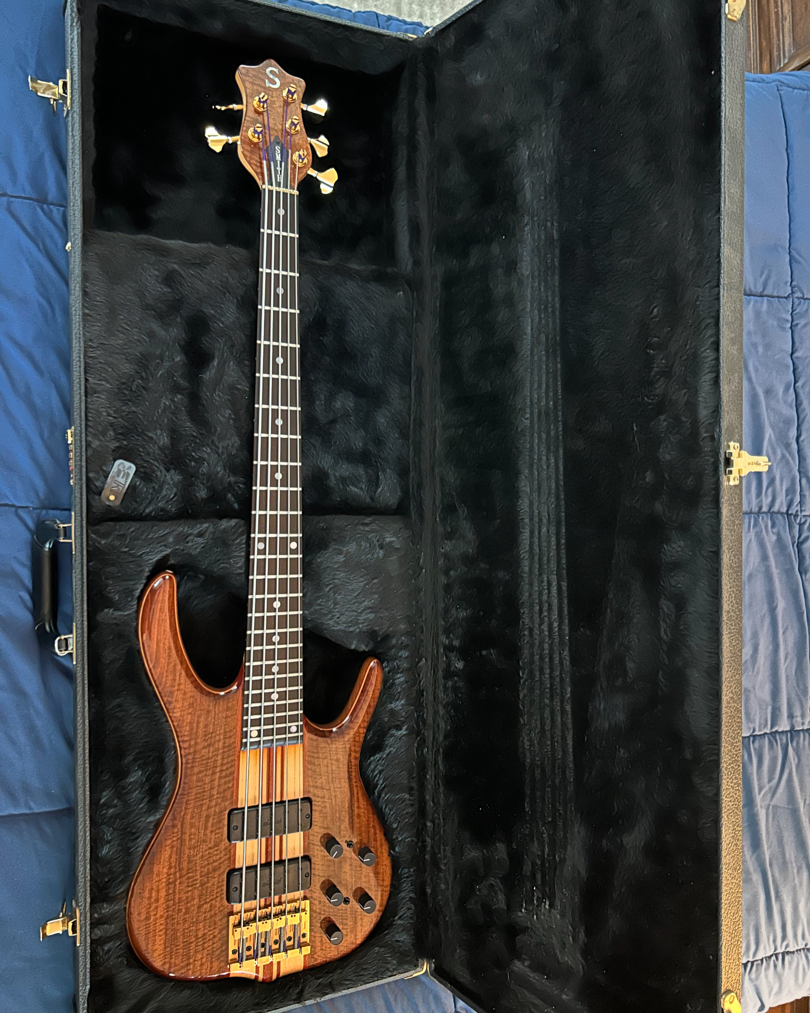 2006 Ken Smith BRSEG Elite Walnut top. Bubinga Mint 7/7 - Image 7