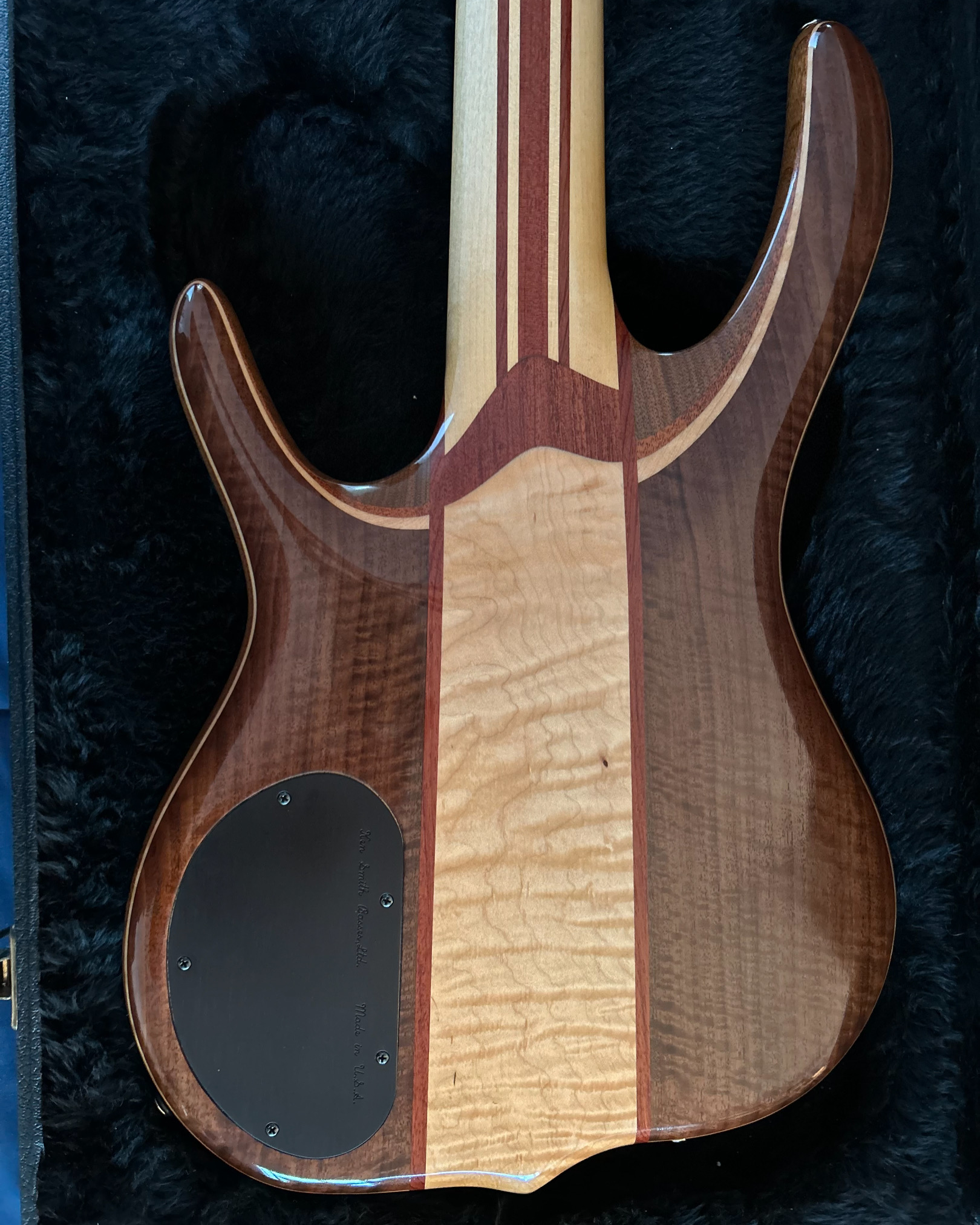2006 Ken Smith BRSEG Elite Walnut top. Bubinga Mint 7/7 - Image 3